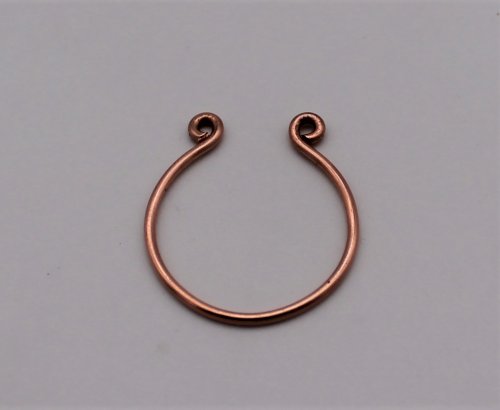 Abby Hook's Dainty Boho Ring - Close the loops, Contemporary Wire Jewelry, Loops, Wire Loop, Wrapped Wire Loop, close the loops